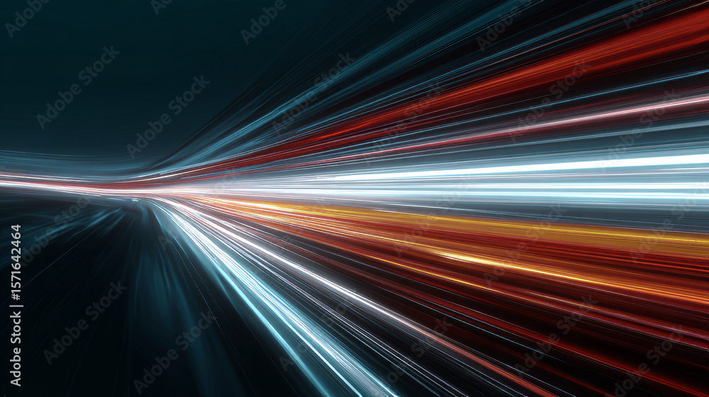 Poster this is a modern abstract high-speed motion effect png. it is also a futuristic dynamic motion techn