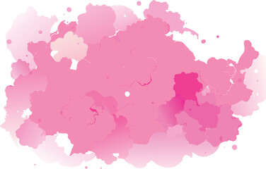 pink watercolor background