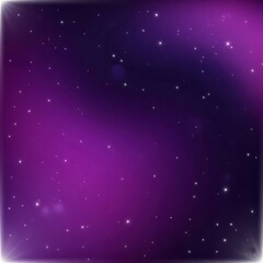 Fototapeta premium Dreamy Galaxy Gradient Background with Indigo, starry night sky and Violet Tones