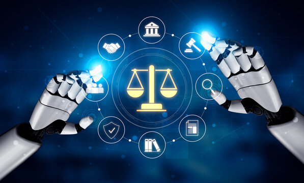 AI supports justice by automating legal research, analyzing case data, ensuring compliance, and enhancing fairness in governance and decision-making. Vouch