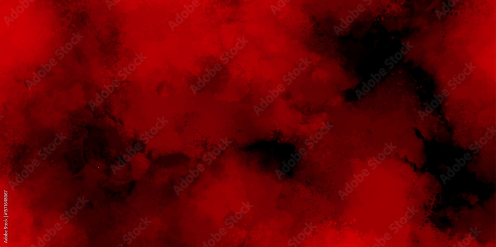 Poster abstract red and black cloud texture with smoky, diffuse edges and dark central patches. fiery nebul