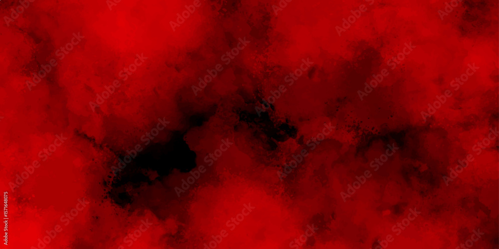 Poster abstract red and black cloud texture with smoky, diffuse edges and dark central patches. fiery nebul