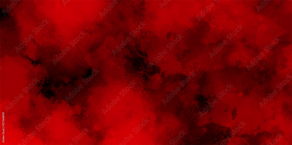 Poster abstract red and black cloud texture with smoky, diffuse edges and dark central patches. fiery nebul