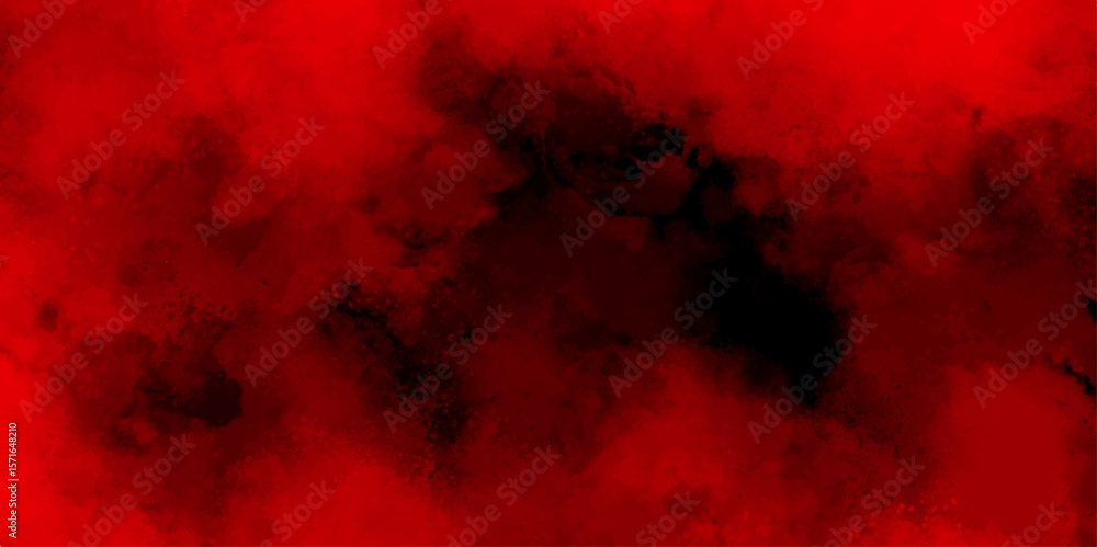 Poster abstract red and black cloud texture with smoky, diffuse edges and dark central patches. fiery nebul