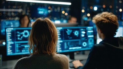 Collaboration and teamwork in cybersecurity monitoring.