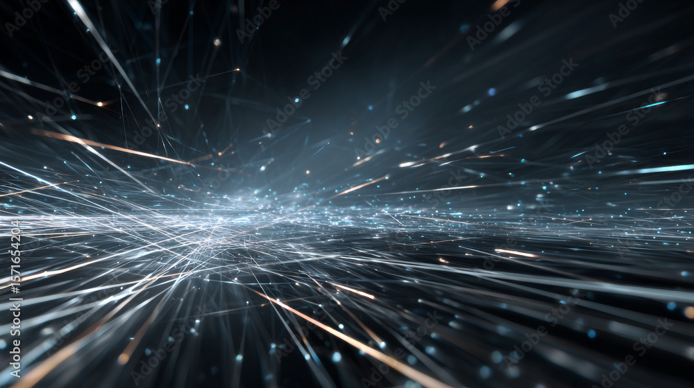 Poster fueling dreams, driving change: a cutting-edge futuristic background with 3d elements and dynamic li