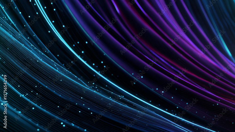 Poster fueling dreams, driving change: a cutting-edge futuristic background with 3d elements and dynamic li