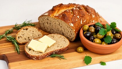 acorn flour gluten free healthy food organic ingredients rustic dish natural food wildcrafted paleo diet nutrient rich
