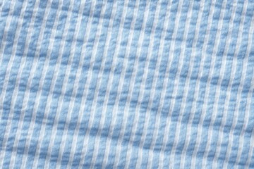 Seersucker Cotton Texture – Puckered Fabric Surface Ideal for Summer Wear