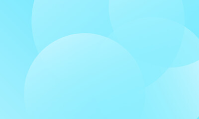 Abstract light blue Background with Geometric Circular Overlapping Patterns. modern trendy design in Vector Illustration