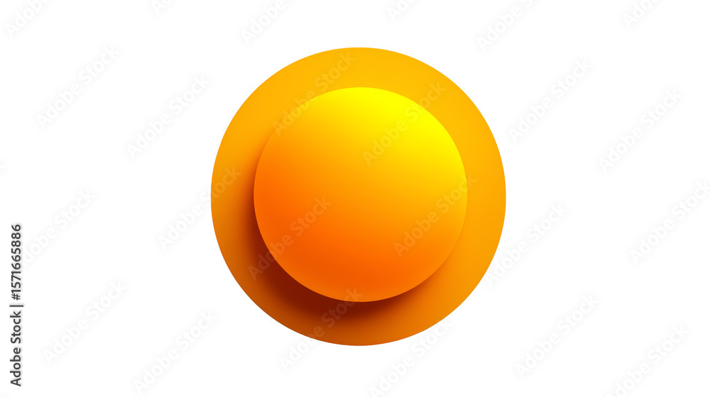 Wall mural a graphic sun symbol with a modern twist - radiant, minimalist and bold. this sun background appears