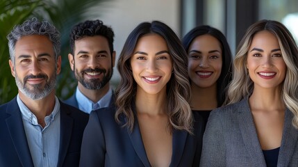 Business team portrait.