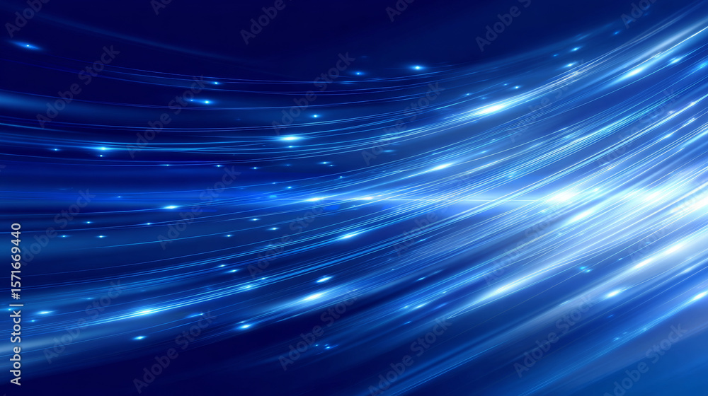 Poster blue gradient abstract texture background glowing light rays lines futuristic cg