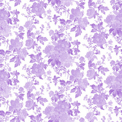 Floral seamless pattern design.