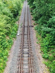 Eisenbahnschienen 