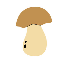 Mushroom. Flat style illustration. Vector.