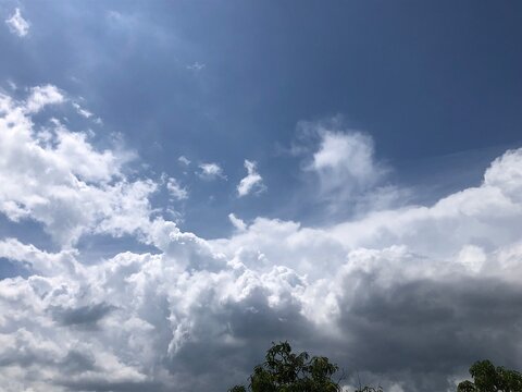 sky and clouds