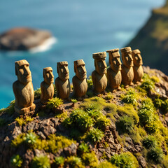 Moai Statues of Easter Island