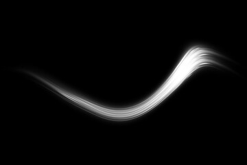 abstract white wave
