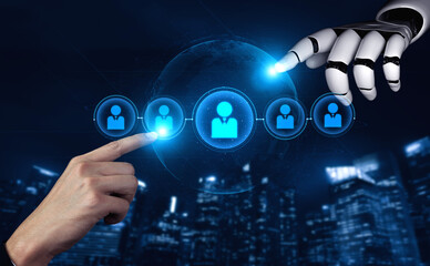 AI expands business networking using smart platforms and virtual assistants to foster digital...