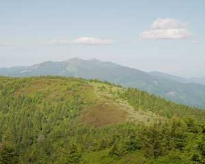 mountain landscape in the morning
