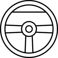 Obraz premium Wheel Icon