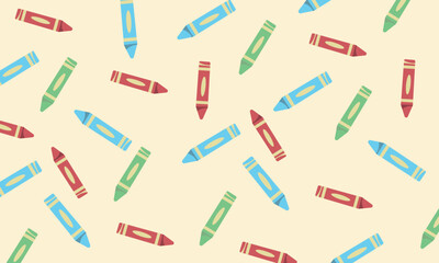 seamless pattern with pencils