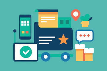 Data ViFlat Business Icon Pack – Finance, Marketing, Strategy, and Office Vector Set