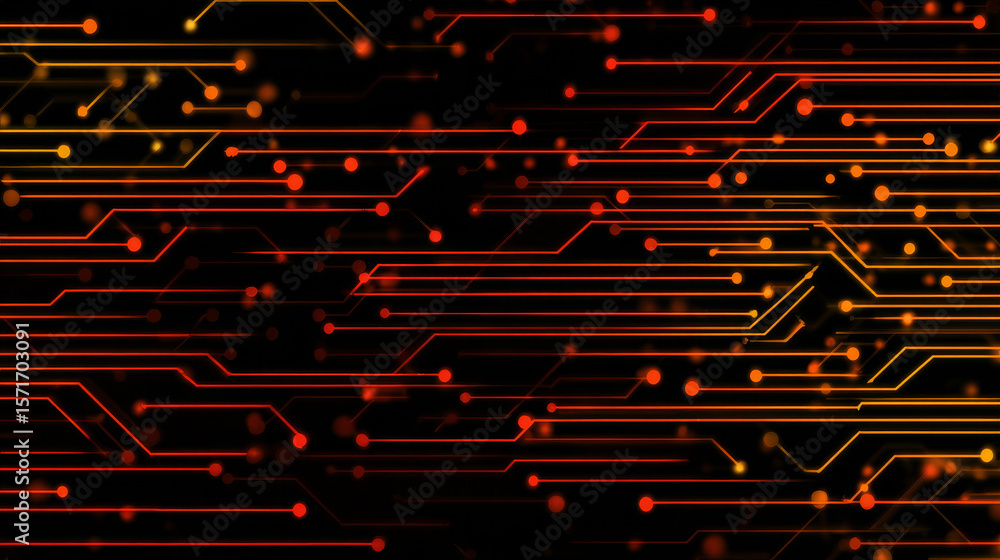 Poster technology graphic design background. vector illustration. vector abstract technology circuit lines.