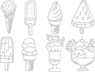 ice cream collection