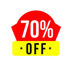 70% off, huge deal, promo png