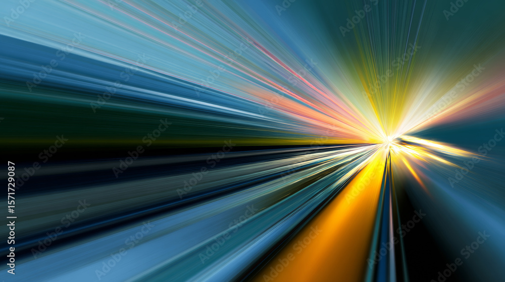 Poster modern abstract high-speed motion effect. futuristic dynamic motion technology. motion pattern for b