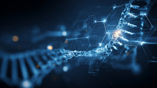 Health care medical science with icon digital technology world concept modern business. innovation, treatment, medicine. abstract about hi tech future blue background and medical research. vector.