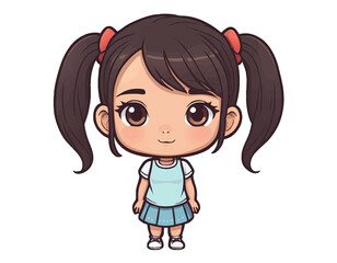 Obraz premium Little girl