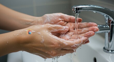 Washing Hands with Soap