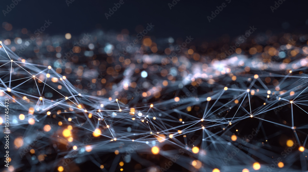 Poster technology background a gateway to the future world of technology with unlimited information and com