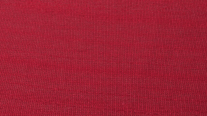Close-up of a red fabric background