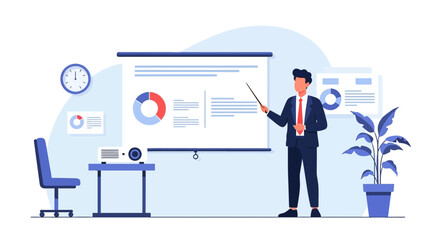 Professional Presenting Data Analysis For Corporate Strategy And Growth Success