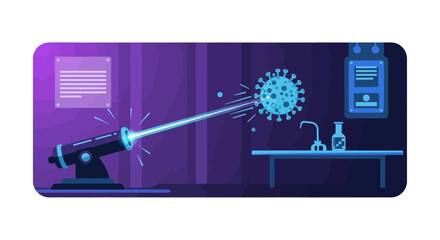 Laser Weaponry Aimed At Coronavirus Represents Cutting Edge Disease Eradication