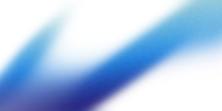 sky blue, dodger blue and navy illuminated spots on transparent background, grainy color gradient background, noise texture effect, copy space