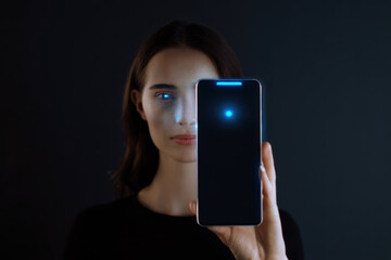Secure and ethical use of AI in facial recognition. Well-designed, trustworthy AI system verifies identity with clear user control and transparency. Positive tech future.