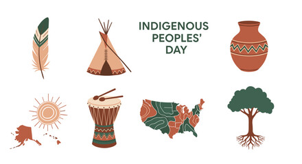 Celebrate indigenous peoples day with native american heritage culture