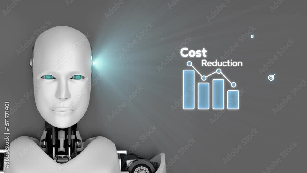 Aufkleber ai artificial intelligence drives cost-saving initiatives via process automation, virtual resource t