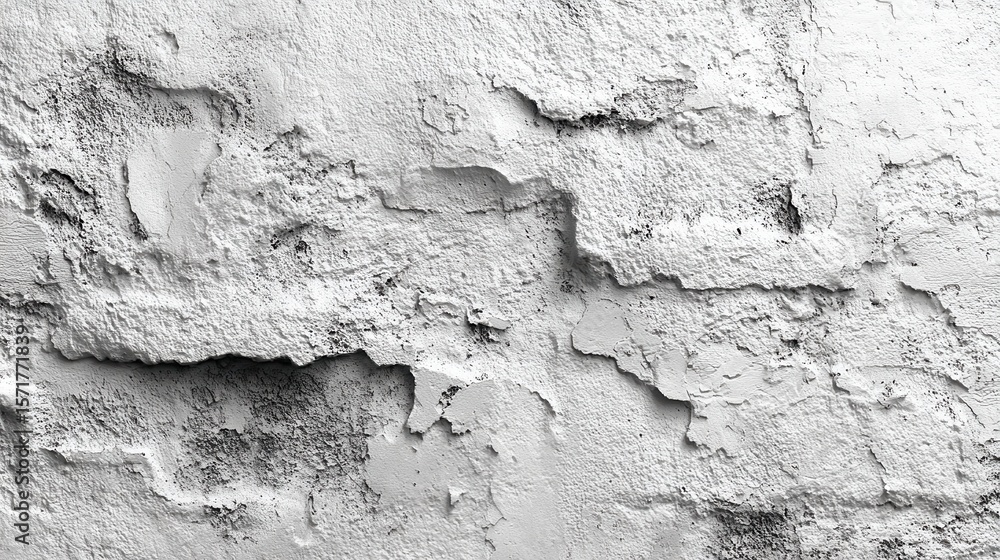 Poster white distressed wall showing an old weathered texture and rough pattern