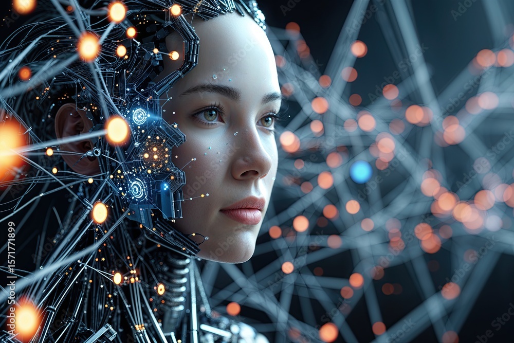 Poster innovative digital composition strategies for machine learning and network communication