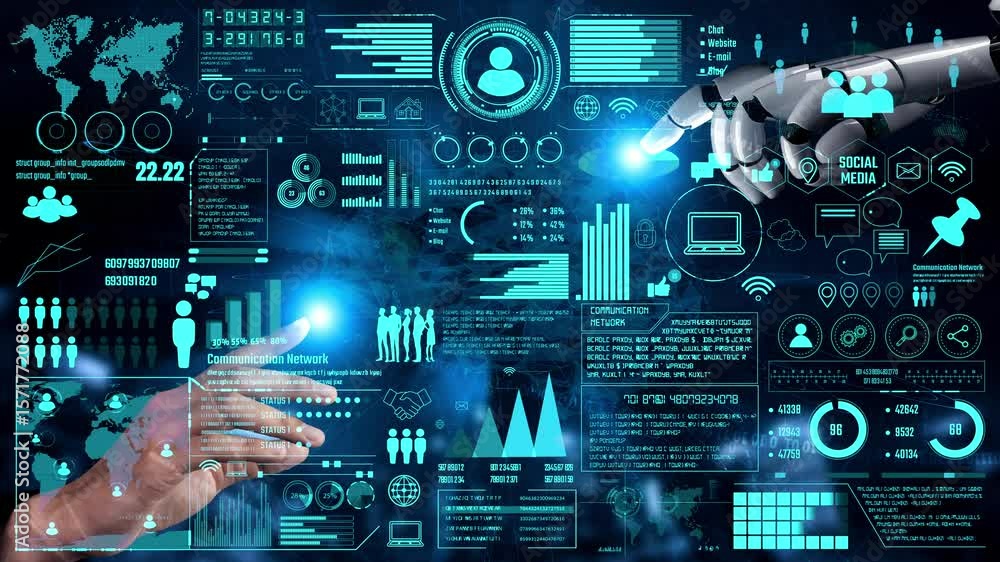 Poster ai enhances network connection visualization with real-time digital analytics, virtual assistant too