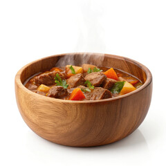 beef stew with vegetables in a bowl