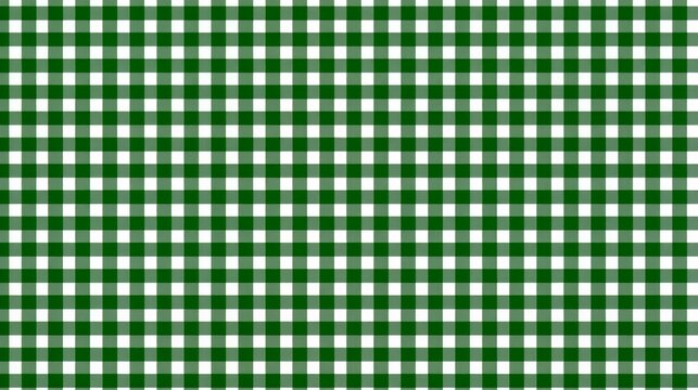 Green and white checkered patterned background. The pattern is very bold and the colors are very bright