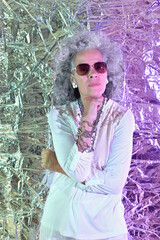 Mature woman glamour portrait
