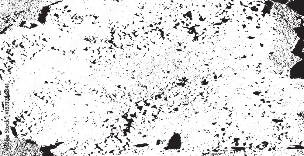 Poster monochrome texture composed of irregular graphic elements. distressed uneven grunge background. abst